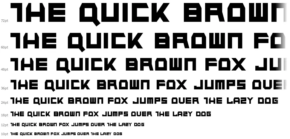 Napalm Strikefont waterfall