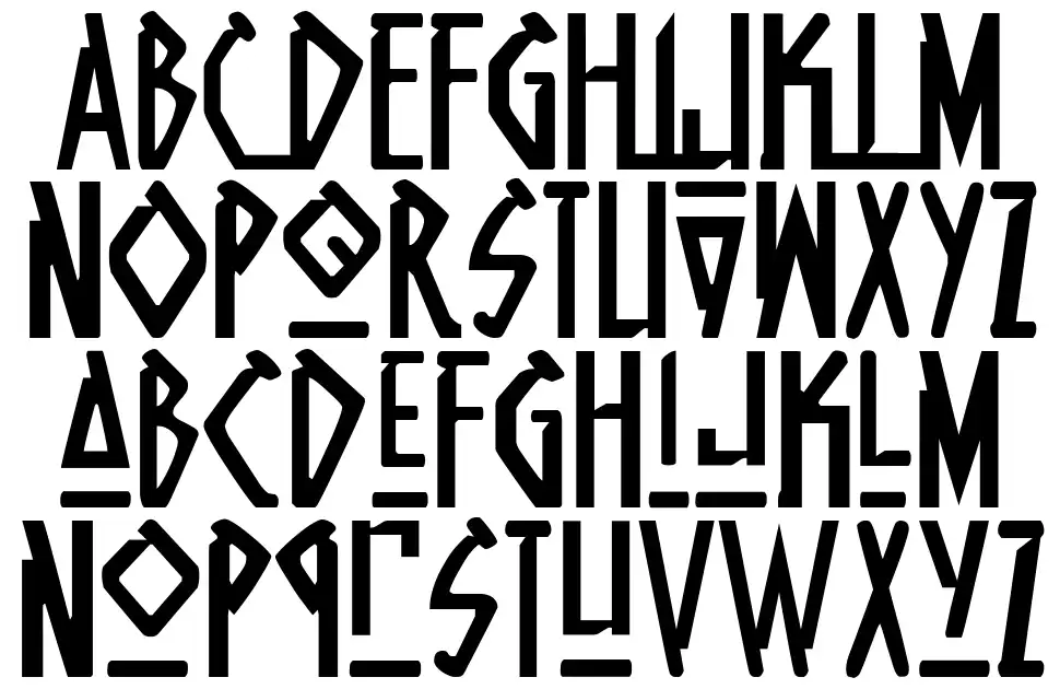 Native Alienfont specimens