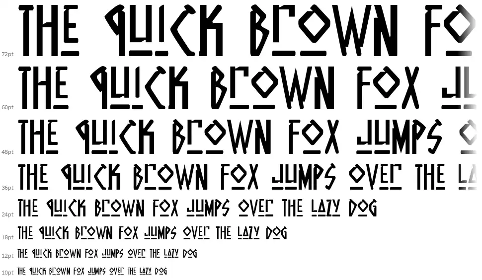Native Alienfont waterfall