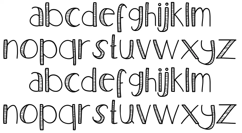 Nelshipfont specimens