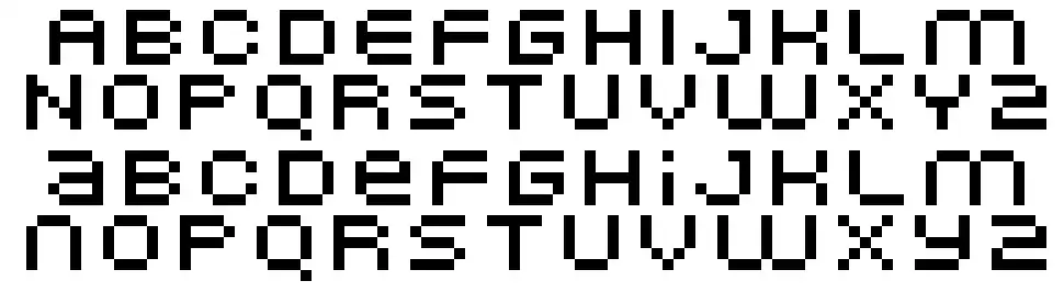 Nominal 5font specimens