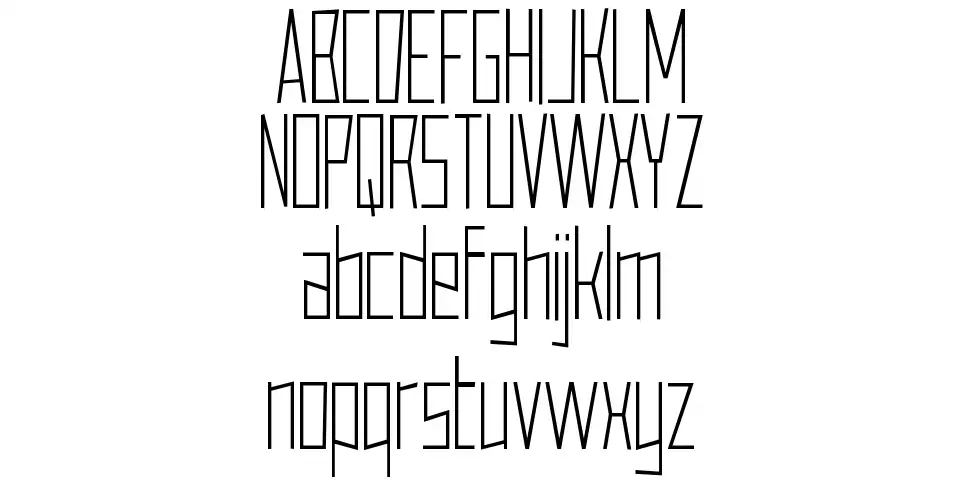 Nonchalant Lovefont specimens