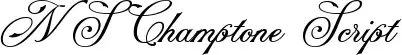NS Champtone Script
