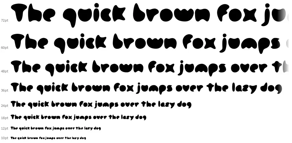 Oh! Mai Mai!font waterfall