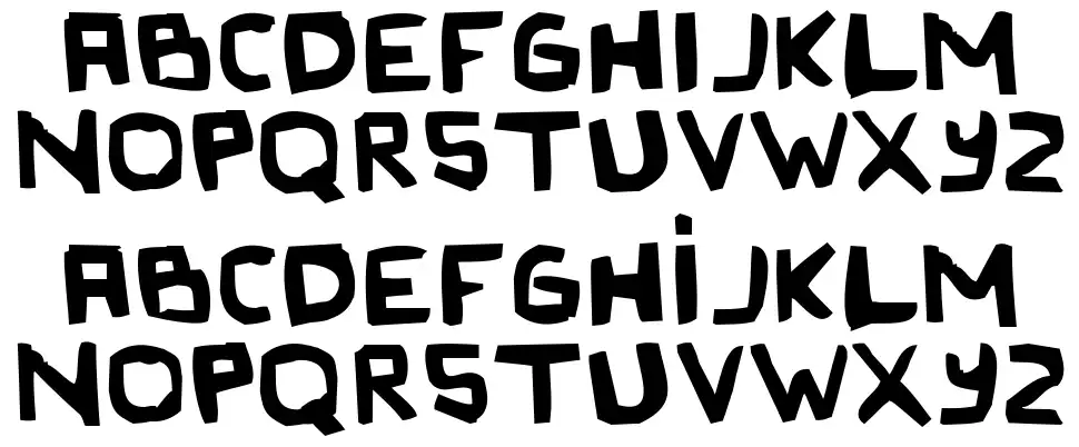 Original Olinda Stylefont specimens