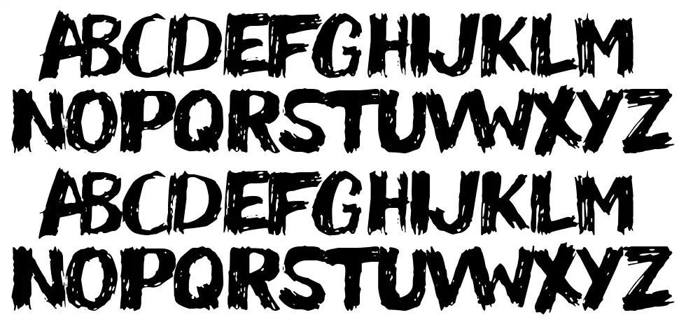 Pain Shopfont specimens
