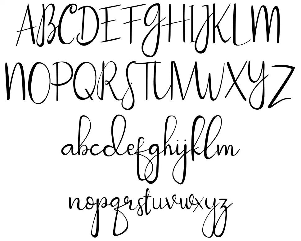 Passionatefont specimens