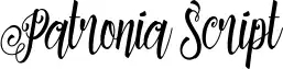 Patronia Script