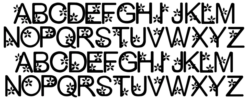 Petty1.0font specimens