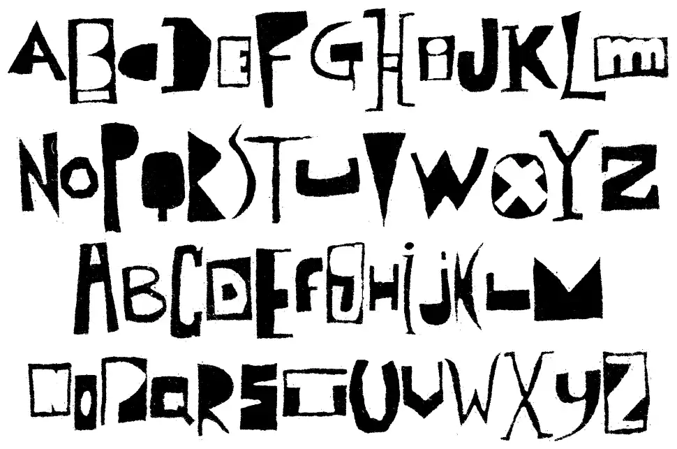 Polish Posterisationfont specimens