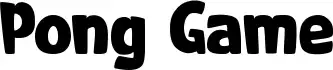 Pong Game