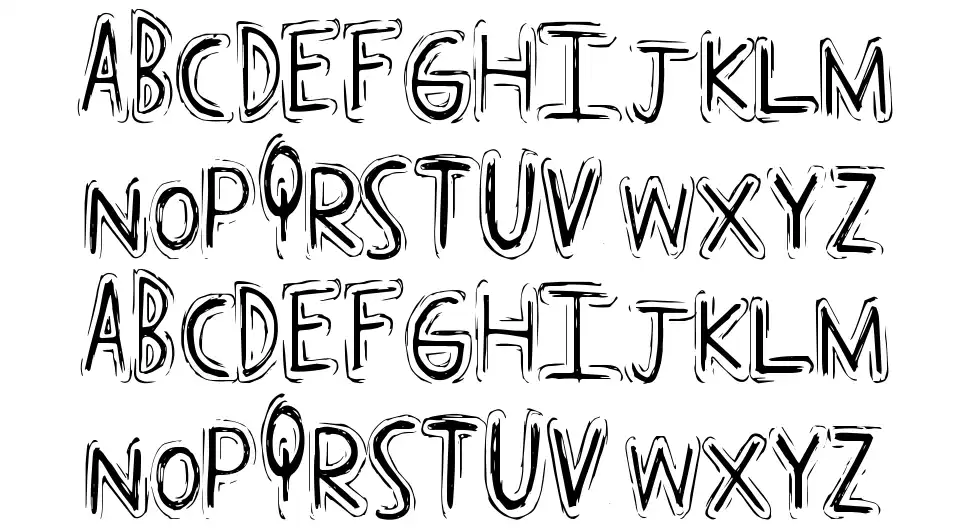 PopCapfont specimens