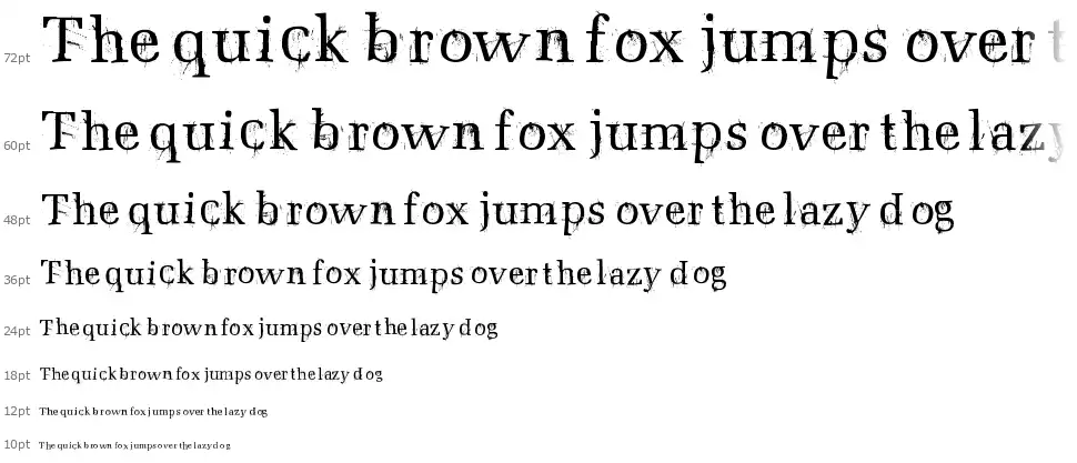 Postnuclearfont waterfall