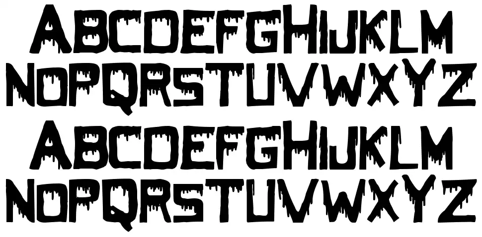 Psycho Dadfont specimens