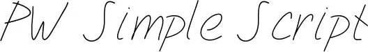 PW Simple Script
