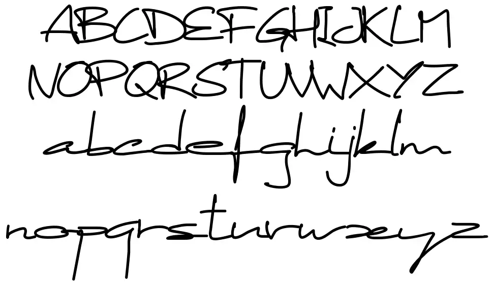 PW Stretchedfont specimens