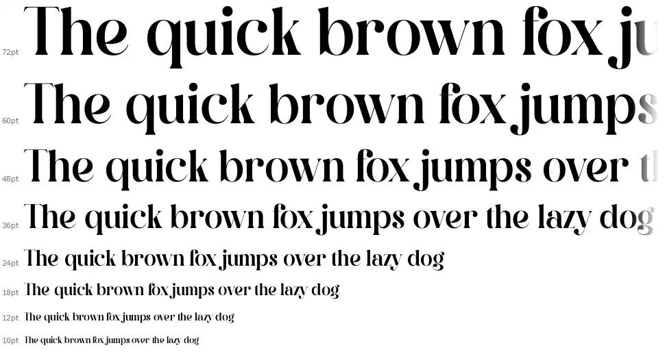 Qalisha Signature Scriptfont waterfall