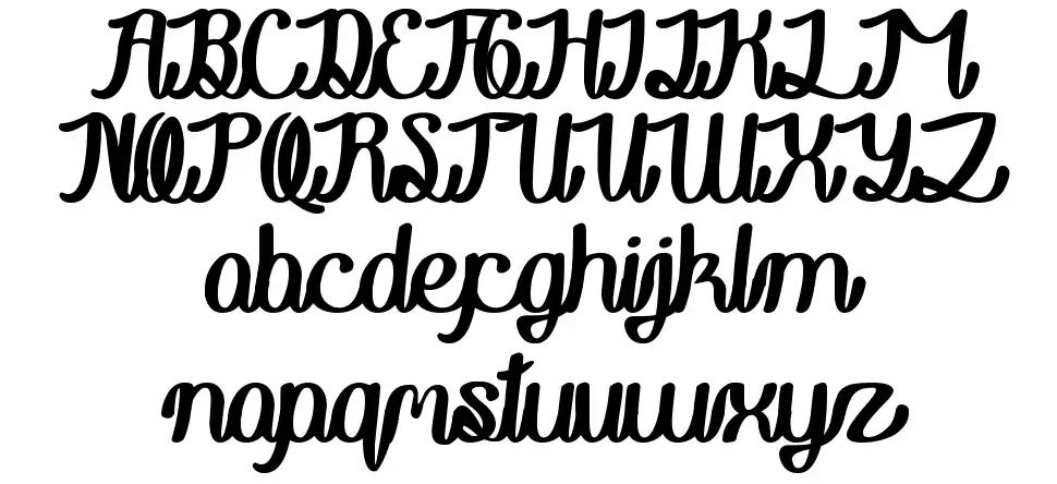 Rainboy in lovefont specimens
