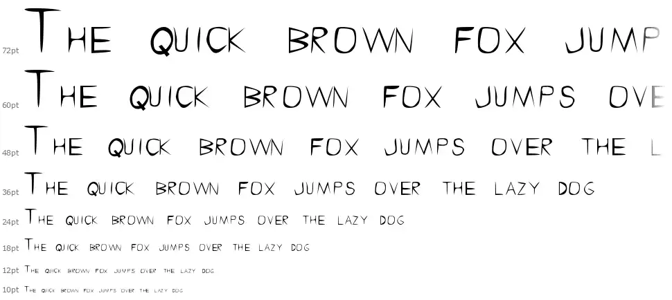 Recycled Bitfont waterfall
