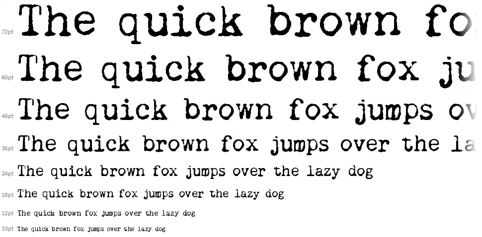 Remington Noiselessfont waterfall