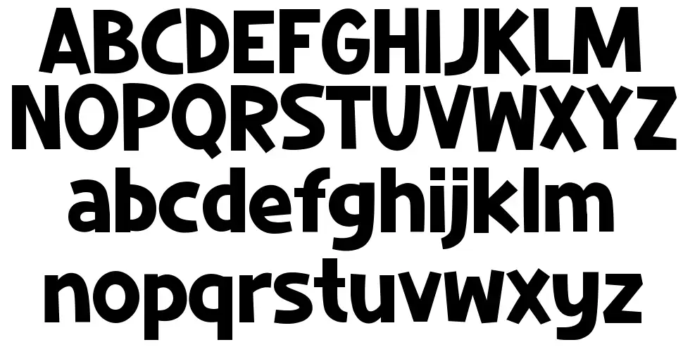 Rereadfont specimens