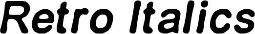 Retro Italics
