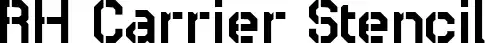 RH Carrier Stencil