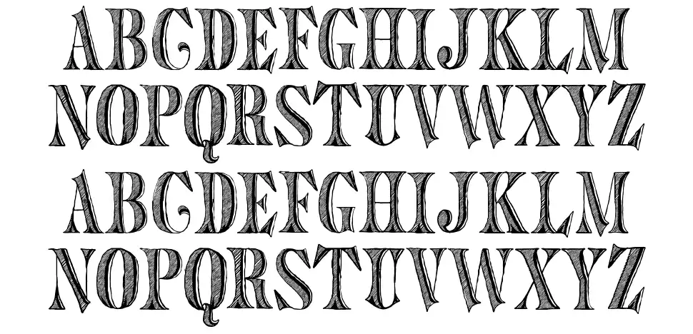 Ruskin MS&Jfont specimens