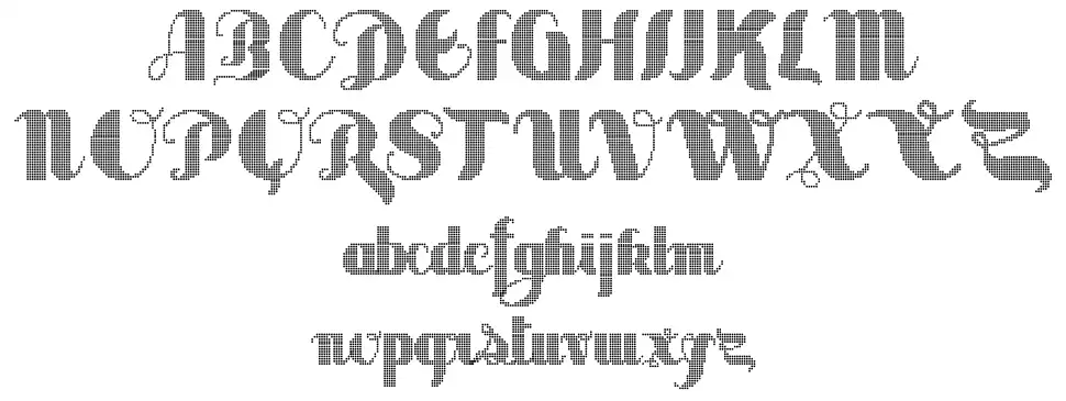Sabor Digitalfont specimens