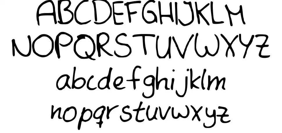 Same Mistakefont specimens