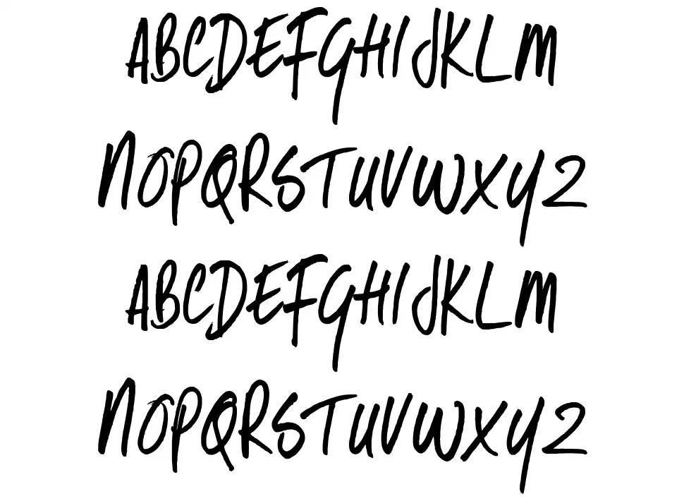 Same Same But Differentfont specimens