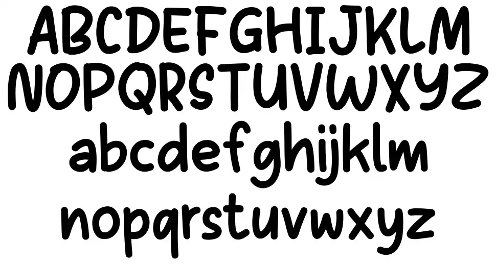 Sans Andreasfont specimens