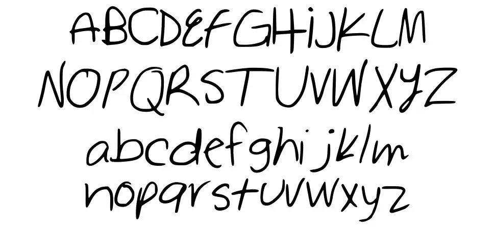 Sawas Handfont specimens