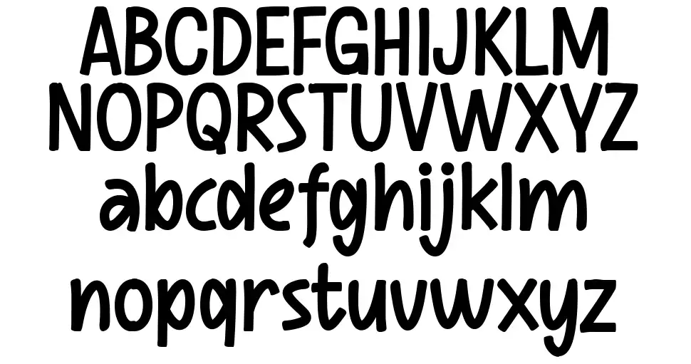 Scratch Boysfont specimens