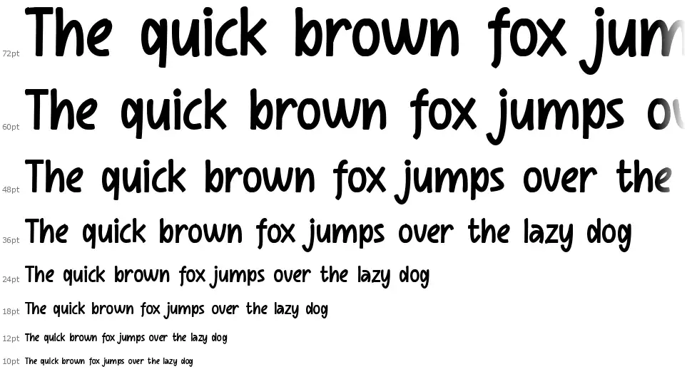 Scratch Boysfont waterfall