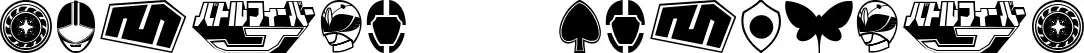 Sentai 30 Dingbats