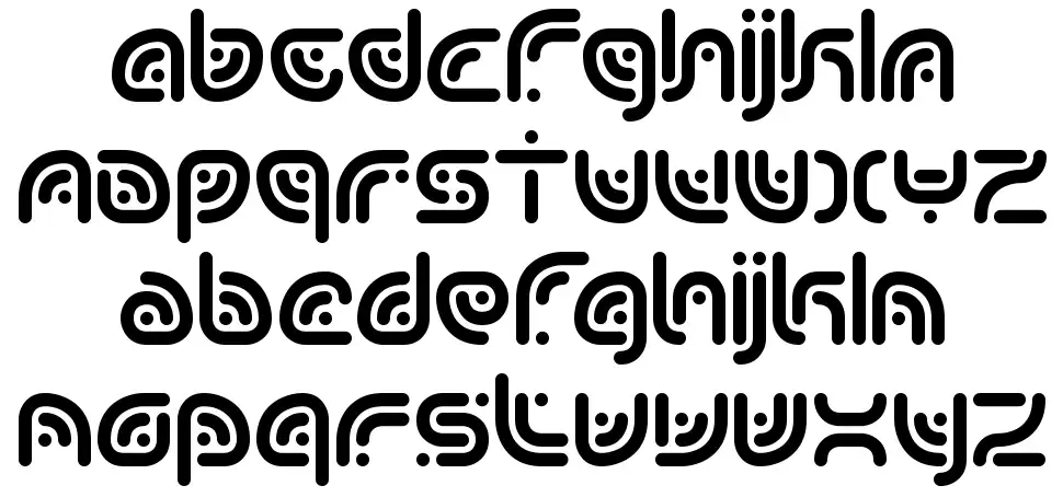 Sequencefont specimens