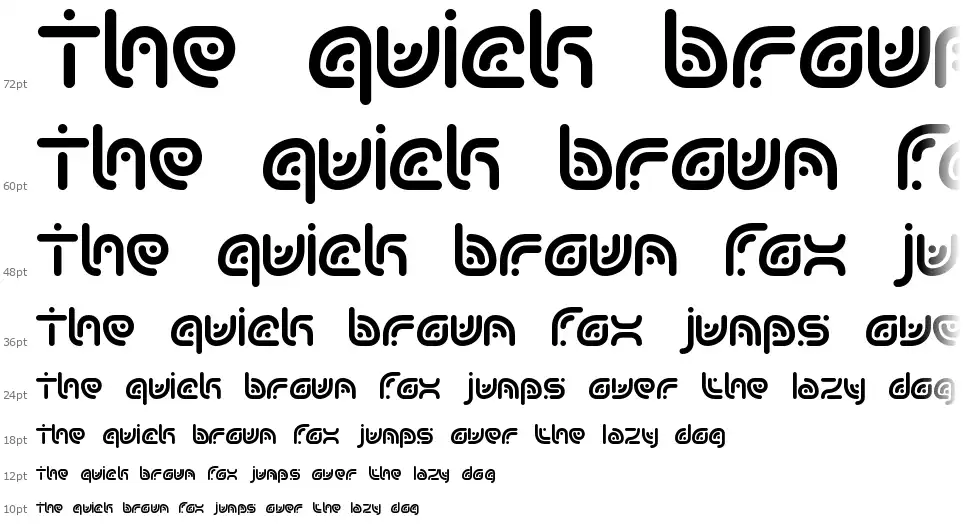 Sequencefont waterfall