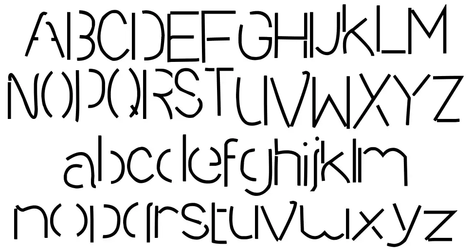 Sequence Lightfont specimens