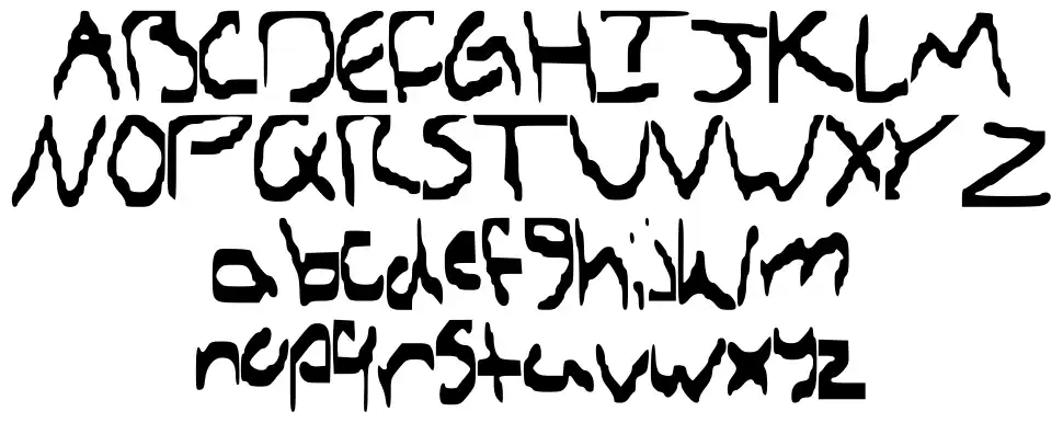 Seths HandWritingfont specimens