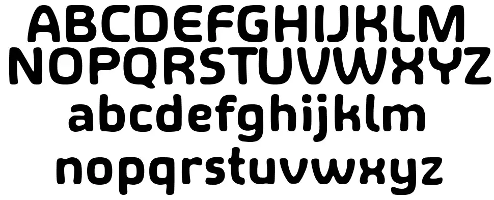 Share Happiness Aroundfont specimens