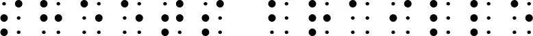 Sheets Braille