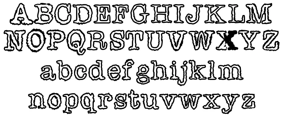 Shiver for youfont specimens