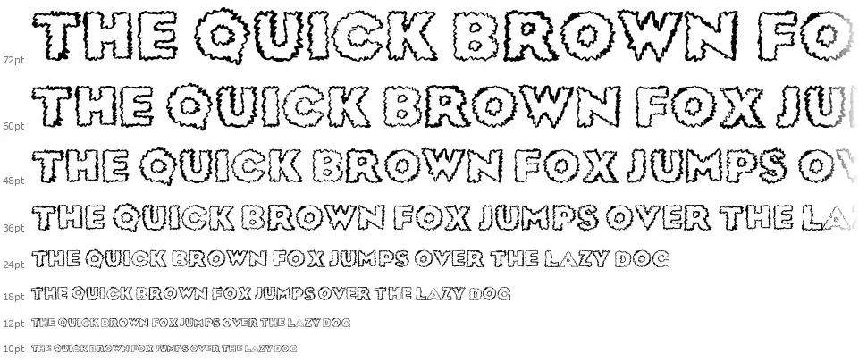 Sick Dreamfont waterfall