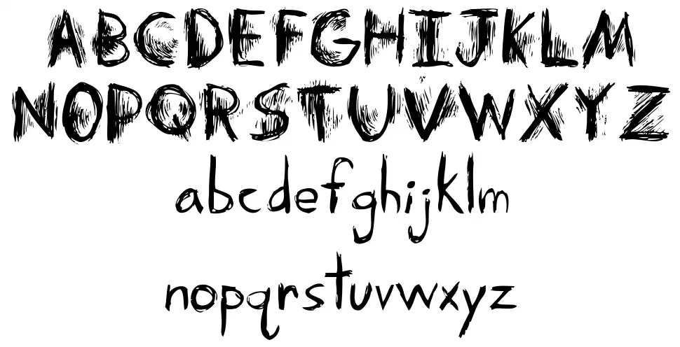 Skretchyfont specimens