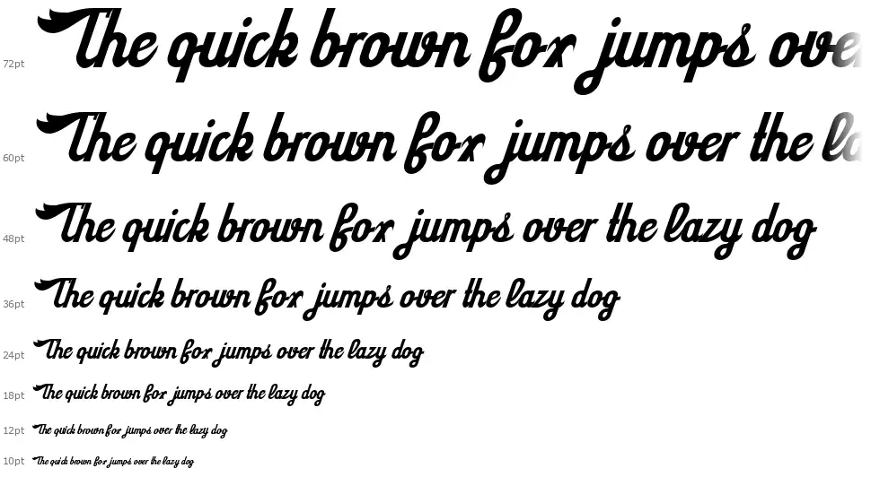 SloeGinRickey-Regularfont waterfall