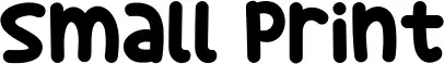 Small Print
