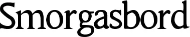 Smorgasbord