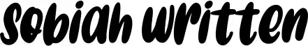 Sobiah Written