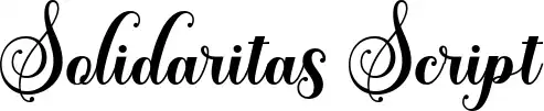 Solidaritas Script